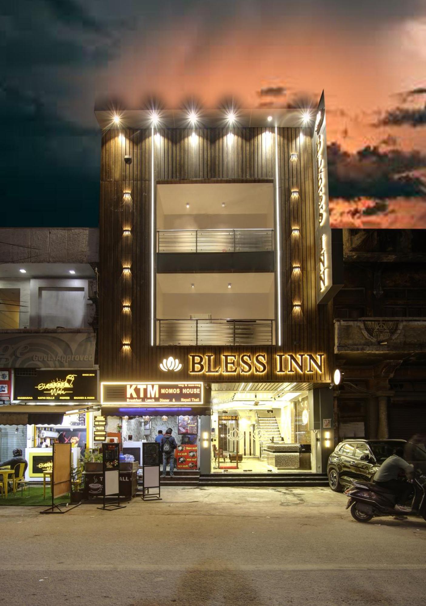 Bless Inn - Near Connaught Place Neu-Delhi Exterior foto