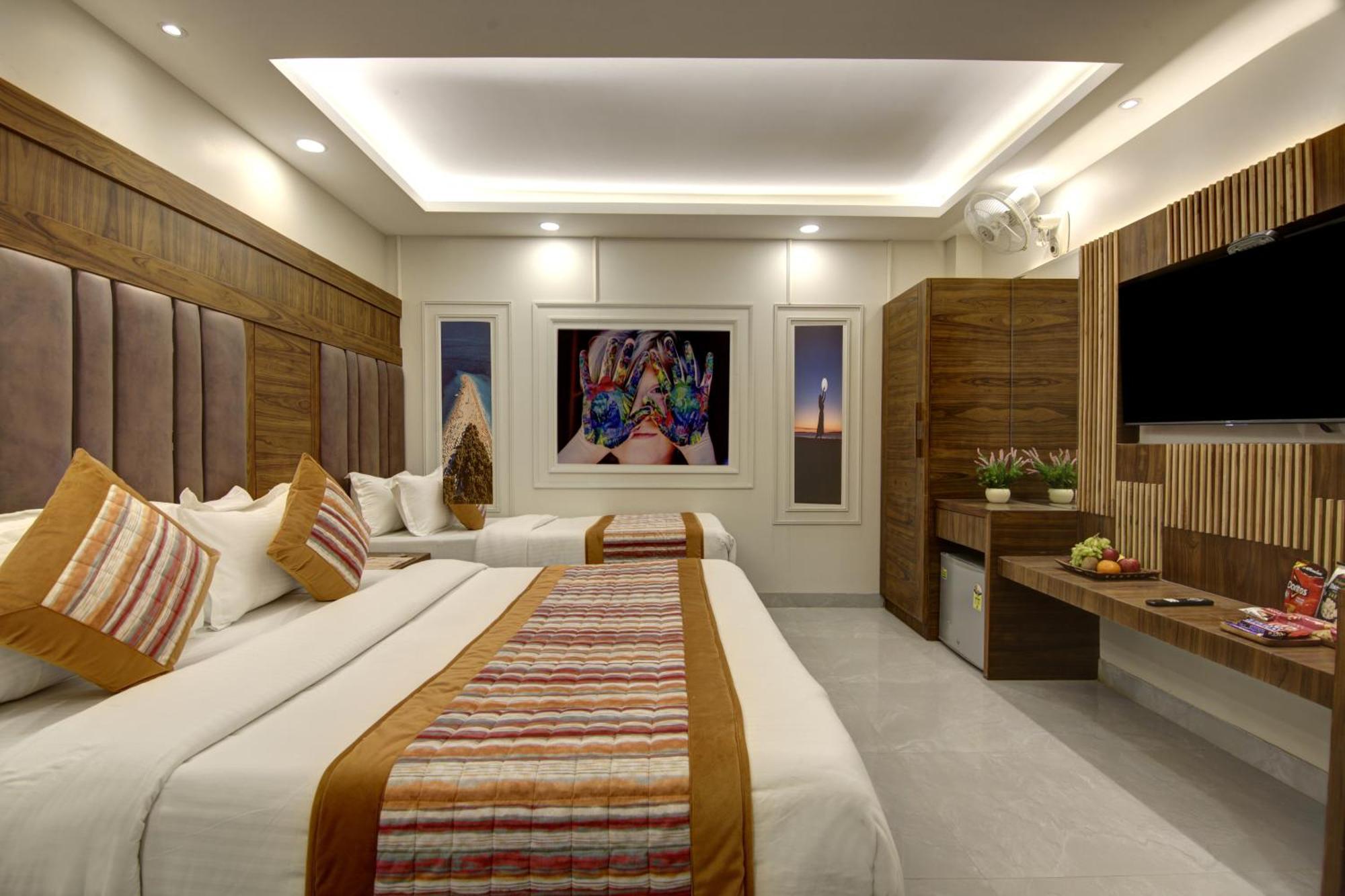 Bless Inn - Near Connaught Place Neu-Delhi Exterior foto